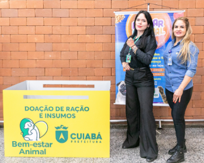 Ao solidria arrecada produtos para animais resgatados em Cuiab no ms de agosto