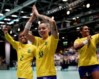 Handebol: Brasil estreia em Paris com vitria impecvel contra Espanha