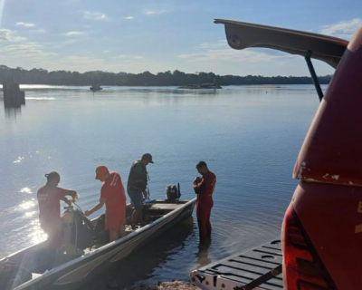 Bombeiros localizam corpo de homem que se afogou no rio Juruena em Nova Bandeirantes