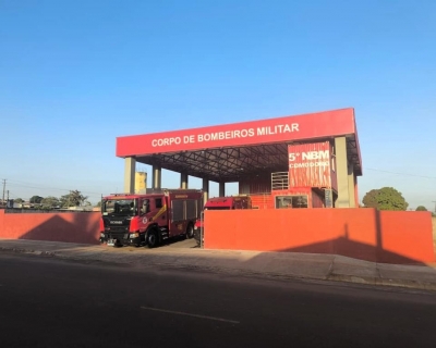 Corpo de Bombeiros inaugura nova unidade em Comodoro nesta segunda-feira (18)