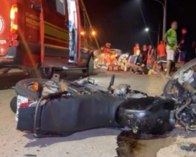 Mulher tem perna decepada em grave acidente causado por motorista bbado