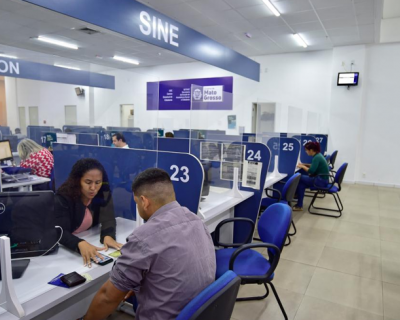 Sine Estadual disponibiliza mais de 2,4 mil vagas de trabalho nesta semana
