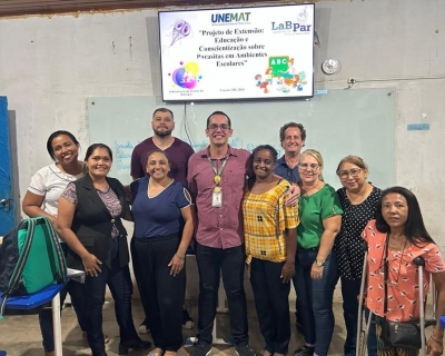 Escola Tcnica Estadual de Cceres lana projeto de conscientizao sobre parasitas em ambientes escolares