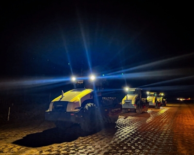 Nova Rota intensifica duplicao com obras durante a madrugada entre Sorriso e Sinop