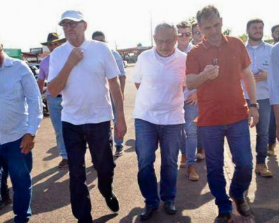 Nunca vi uma gesto fazer tanto por MT, afirma prefeito de Colniza durante vistoria do governador em exerccio