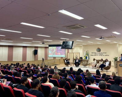Estudantes da Rede Estadual de Ensino participam de projeto do MPE para prevenir violncia de gnero contra mulher