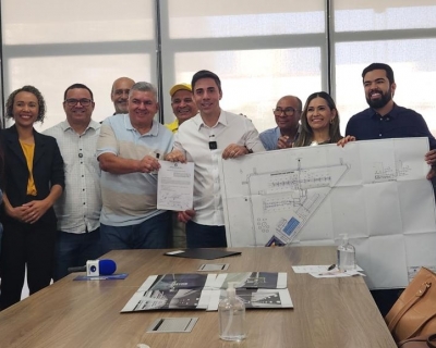Seduc assina convnio com Prefeitura de Barra do Garas para construo de Colgio Estadual Integrado