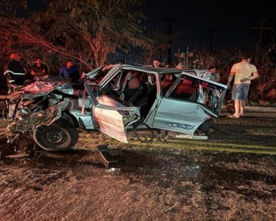 Idoso de 89 anos fica gravemente ferido em coliso na BR-364
