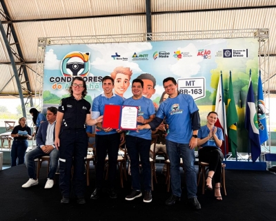 Seduc distribui kits do projeto Condutores do Amanh a estudantes da rede estadual de ensino