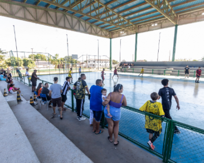 Prefeitura de Cuiab amplia acesso da populao a prticas esportivas com projeto Escola na Comunidade