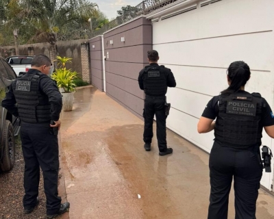 Pol�cia Civil deflagra segunda fase e cumpre mandados em investiga��o de fraude em contratos p�blicos da Metamat