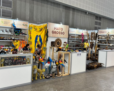 Com apoio da Sedec, artes�os de Mato Grosso apresentam produ��o em evento nacional
