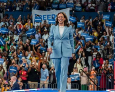 Kamala Harris  confirmada por democratas como candidata  Casa BrancaKamala Harris  confirmada por democratas como candidata  Casa Branca