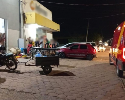 Bombeiros resgatam dois homens em Pocon, um vtima de parada cardiorrespiratria e outro de agresso