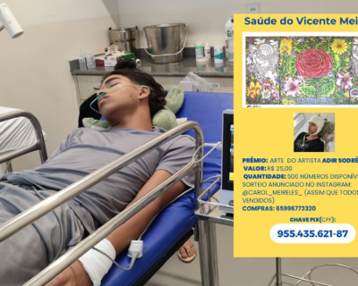 Famlia promove rifa de obra de Adir Sodr para custear tratamento de adolescente em MT