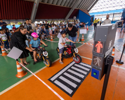 Semob inaugura Escolinha de Trnsito em Rondonpolis para conscientizar crianas