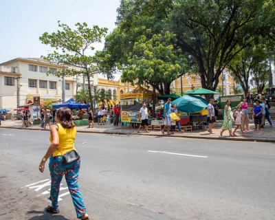 Centro de Cuiab ganha nova opo de lazer com a estreia da Feira do Centro