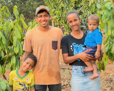 Com apoio da Seaf e REM, stio em Aripuan cultiva mais de mil ps de cacau em apenas um hectare