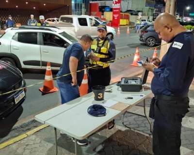 Operao Lei Seca prende mais de 110 pessoas por embriaguez em MT nesse fim de semana