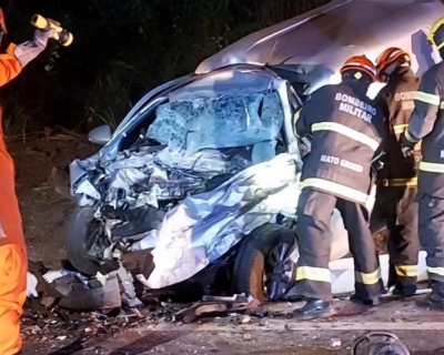 Grave acidente na MT-358 em Tangar da Serra deixa um morto e quatro feridos (Vdeo)