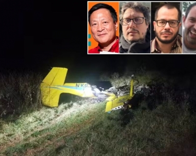 Acidente de avio no Pantanal provoca mortes de arquiteto chins, cineastas e piloto