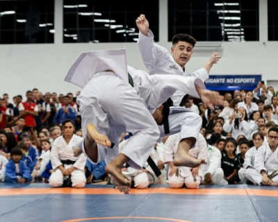 Governo de Mato Grosso entrega novo Palcio das Artes Marciais totalmente reformado e modernizado