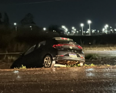 Condutor embriagado foge de batida e sofre acidente na BR-163