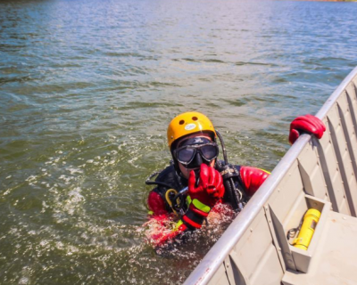Bombeiros realizam buscas por pescadores desaparecidos no rio Jauru