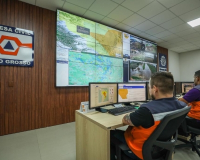 Teste do novo sistema de alerta da Defesa Civil de Mato Grosso ser neste sbado (27)