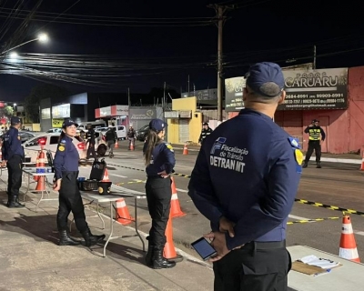 Operao Lei Seca prende 9 motoristas em Vrzea Grande por embriaguez e falta de CNH