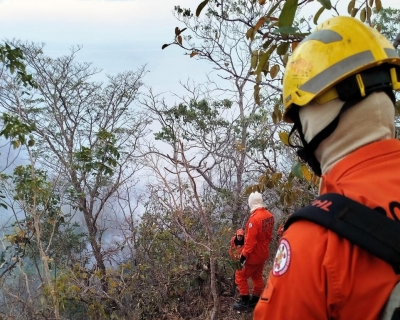 Corpo de Bombeiros aplica multa de R$ 80 milhes por incndio criminoso no Parque Estadual da Serra Azul