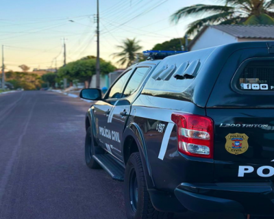 Homem � preso pela Pol�cia Civil por furto em Peixoto de Azevedo