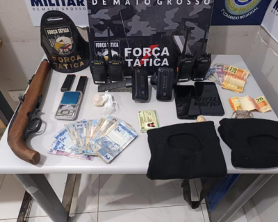 Cinco faccionados s�o detidos pela For�a T�tica em Cuiab�