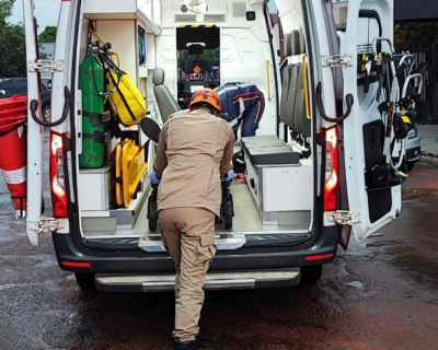 Coliso entre trs veculos mobiliza bombeiros em Sinop