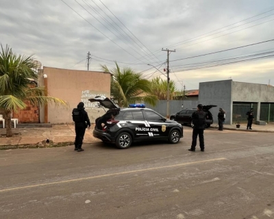 Polcia Civil prende homem durante 2 fase da operao em Rondonpolis