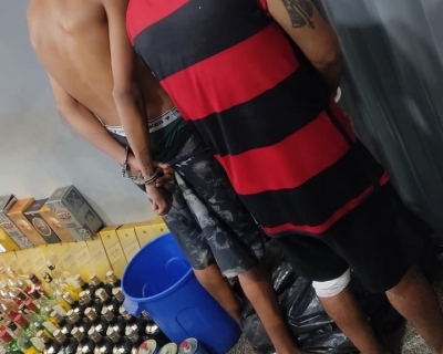 Operao da PM desmonta fbrica clandestina de bebidas e apreende mais de 80 garrafas em Vrzea Grande