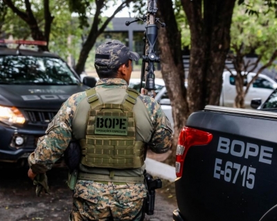 Homem procurado por roubos a ag�ncias banc�rias � preso com aux�lio do Bope de MT no Estado do Par�