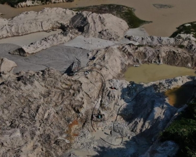 Sema realiza operao de combate  extrao ilegal de minrios e aplica cerca de R$ 300 mil em multas