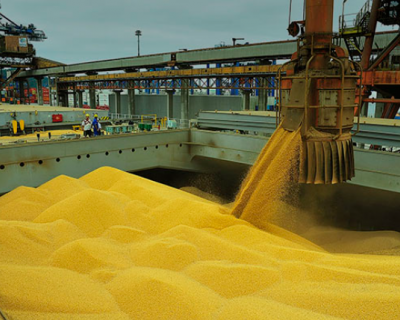 Brasil exporta 153,9 milhes de toneladas de gros em 2025 e segue entre lderes globais