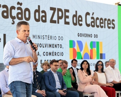 �A ZPE � um marco para a industrializa��o de Mato Grosso�, afirma governador