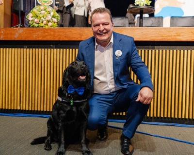 Max Russi anuncia construo do 1 hospital veterinrio pblico de Mato Grosso durante o Summit 2025