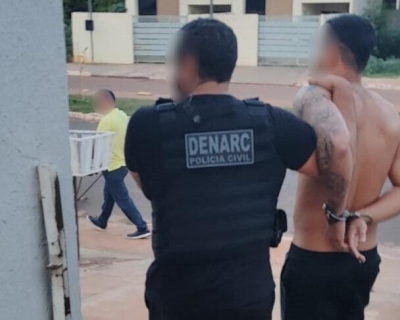 Pol�cia Civil prende casal envolvido com fac��o criminosa e tr�fico de drogas
