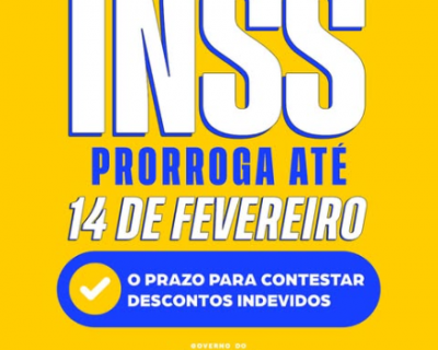 Governo prorroga at fevereiro prazo para aposentados contestarem descontos indevidos no INSS