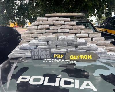 A��o integrada apreende 79 tabletes de drogas em Nossa Senhora do Livramento