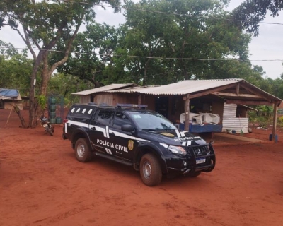 Pol�cia Civil deflagra opera��o e cumpre mandado contra faccionados na zona rural de Juscimeira