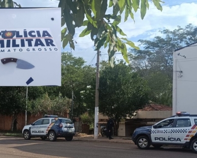 Discuss�o vira viol�ncia: tr�s familiares s�o esfaqueados por sobrinho em Rondon�polis