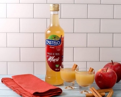 Anvisa determina recolhimento de lote de vinagre de ma da marca Castelo