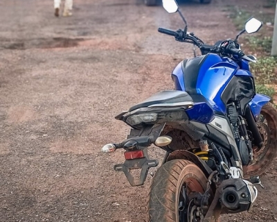 PRF recupera moto roubada e prende suspeito por recepta��o na BR-070