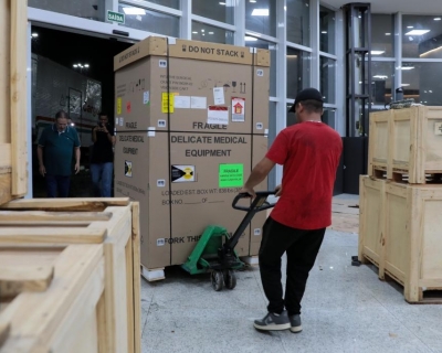 Hospital Central do Estado recebe equipamento para execuo de cirurgias robticas