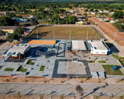 Governo de MT entrega nova praa do Distrito de Bom Jardim, assina ordens de servio e lana obras em Nobres nesta sexta-feira (5)